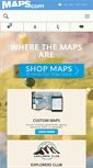 Mobile Screenshot of maps.com