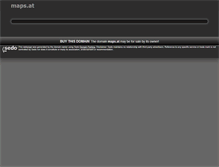 Tablet Screenshot of maps.at