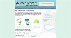 Desktop Screenshot of maps.com.au