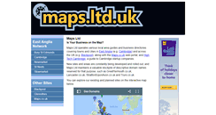 Desktop Screenshot of maps.ltd.uk